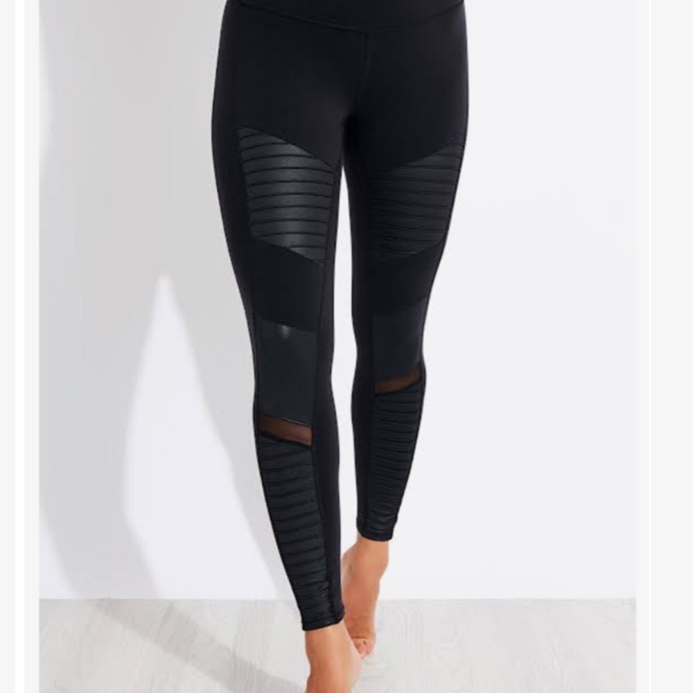 Alo Moto Legging- Black- M